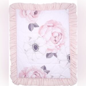 Lambs and Ivy botanical gardens crib bedding